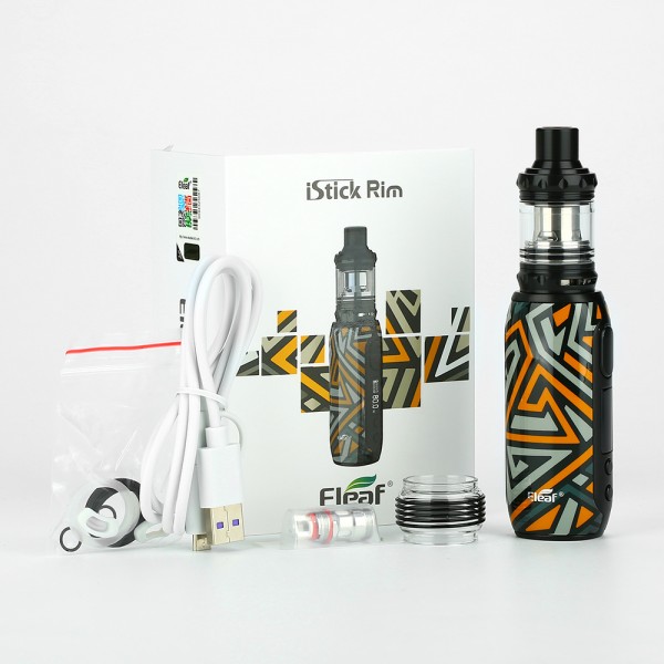 Original 80W Eleaf  iStick Rim Kit with Melo 5 Atomizer 3000mAh free shipping