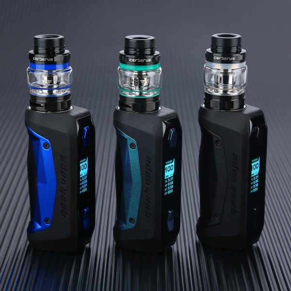 Original 100W Geekvape Aegis Solo TC Box Mod Kits with Cerberus Tank free shipping