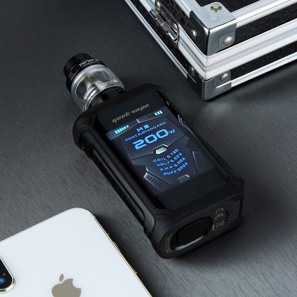 Original 200W Geekvape Aegis X TC Box Mod Kit with Cerberus Tank free shipping