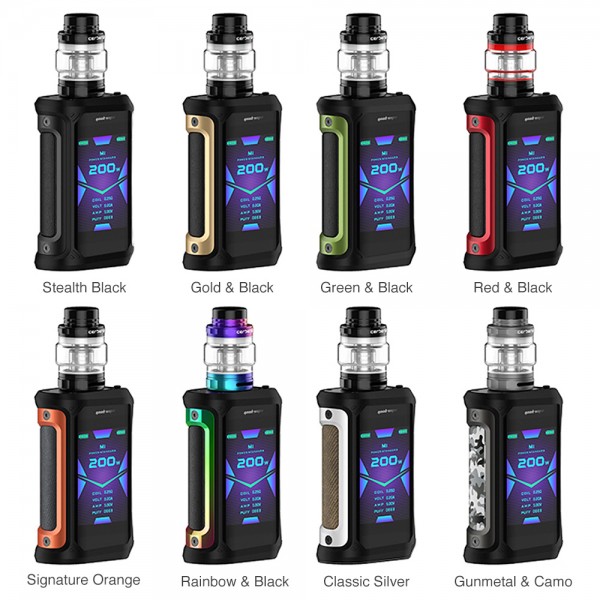 Original 200W Geekvape Aegis X TC Box Mod Kit with Cerberus Tank free shipping