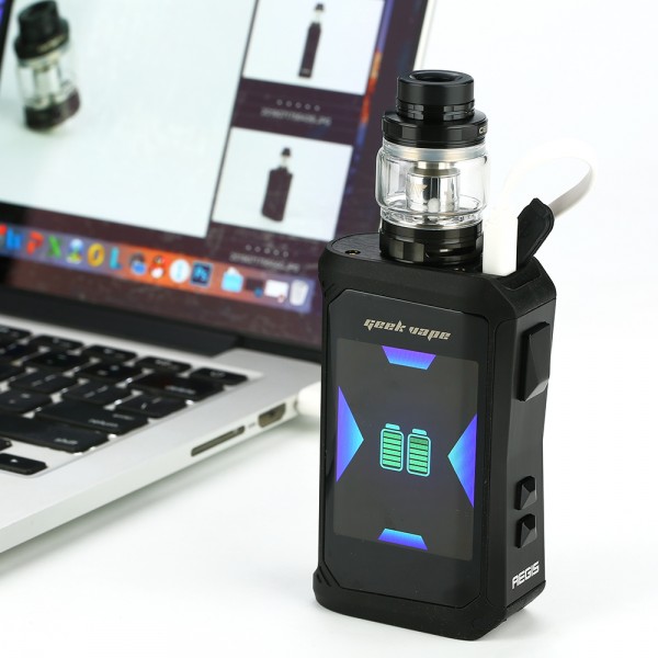 Original 200W Geekvape Aegis X TC Box Mod Kit with Cerberus Tank free shipping