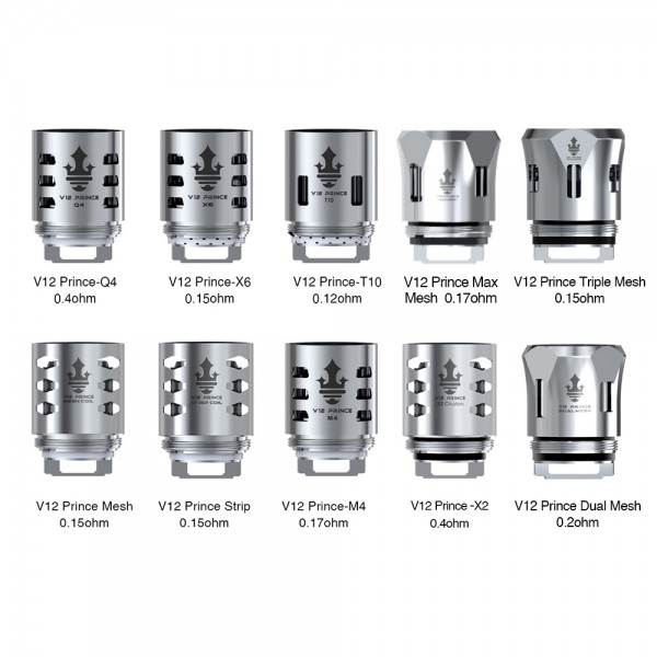 SMOK TFV12 PRINCE Replacement Coil 3pcs free shipping