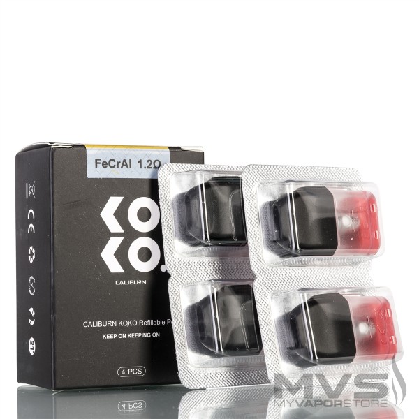 UWELL CALIBURN KOKO Replacement Vape Pod Cartridge 4pcs free shipping