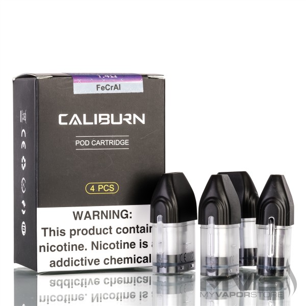 Uwell Caliburn Vape Replacement Pod Cartridge 4pcs free shipping