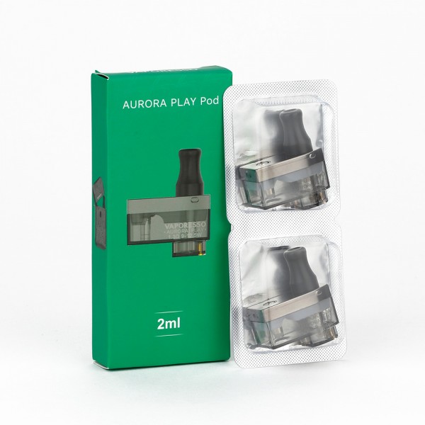 Original Vaporesso Aurora Play Pod Cartridge 2ml 2pcs free shipping