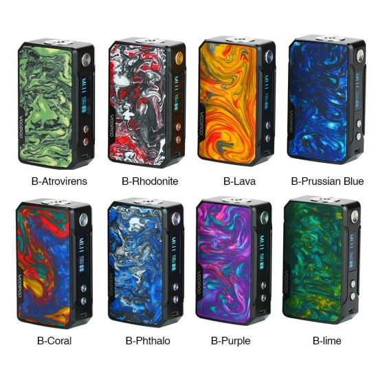 Original 117W VOOPOO Drag Mini TC Box MOD 4400mAh free shipping