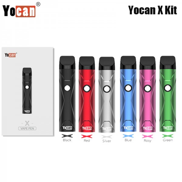 Wholesale Original Yocan X Pod Wax Vaporizer System Kit 500mAh (free shipping)