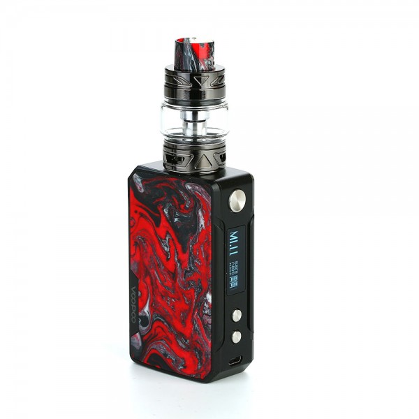 Original 117W VOOPOO Drag Mini Box Mod TC Kit 4400mAh with UFORCE T2 Tank free shipping