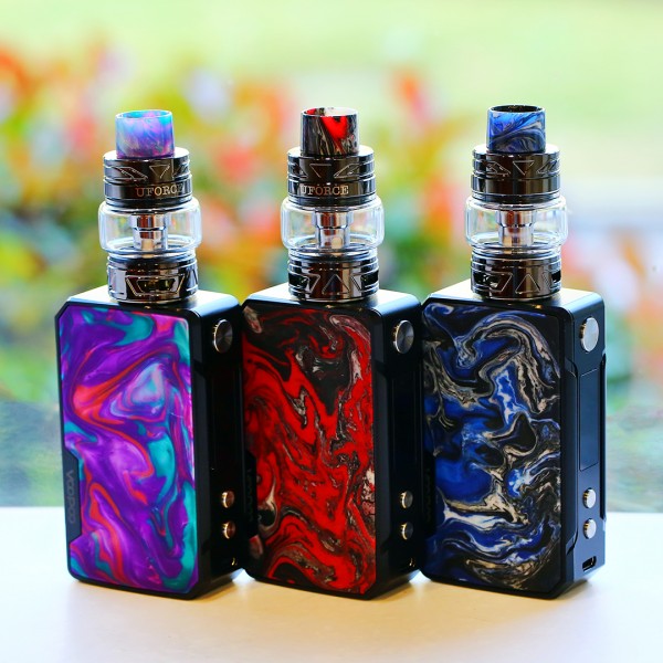 Original 117W VOOPOO Drag Mini Box Mod TC Kit 4400mAh with UFORCE T2 Tank free shipping