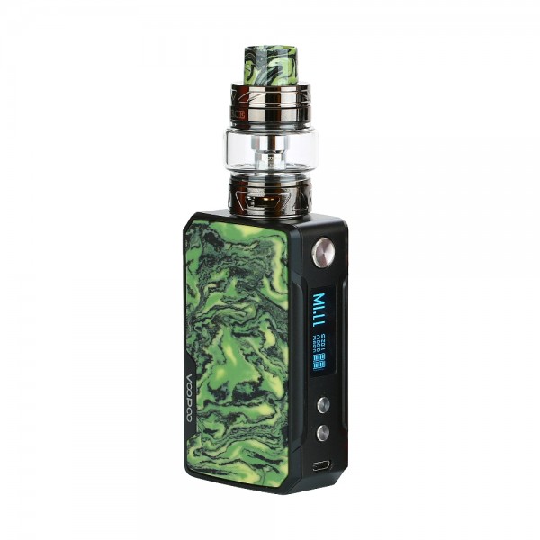 Original 117W VOOPOO Drag Mini Box Mod TC Kit 4400mAh with UFORCE T2 Tank free shipping