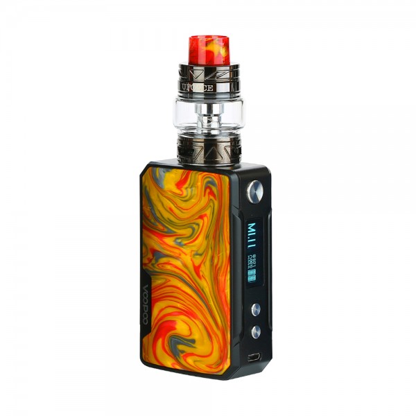 Original 117W VOOPOO Drag Mini Box Mod TC Kit 4400mAh with UFORCE T2 Tank free shipping