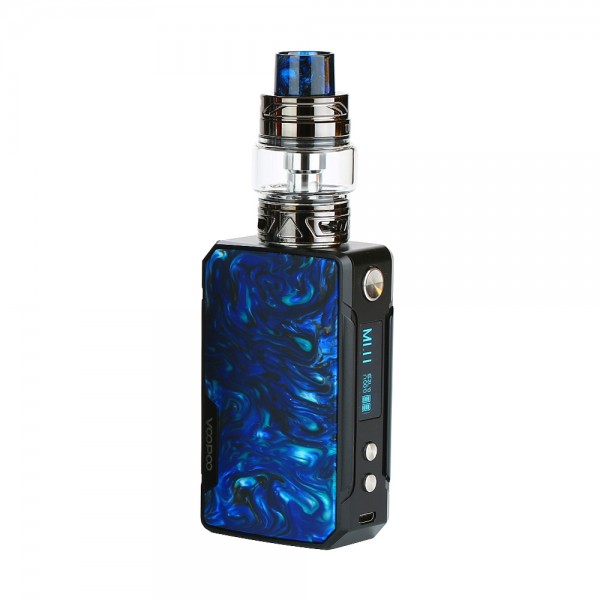 Original 117W VOOPOO Drag Mini Box Mod TC Kit 4400mAh with UFORCE T2 Tank free shipping