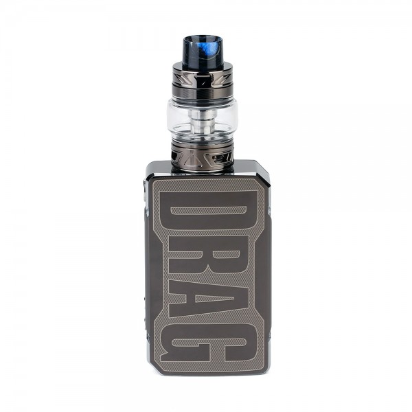 Original 117W VOOPOO Drag Mini Platinum Edition TC Box Mod Kit 4400 mAh with UFORCE T2 Tank free shipping