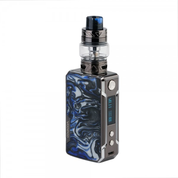 Original 117W VOOPOO Drag Mini Platinum Edition TC Box Mod Kit 4400 mAh with UFORCE T2 Tank free shipping