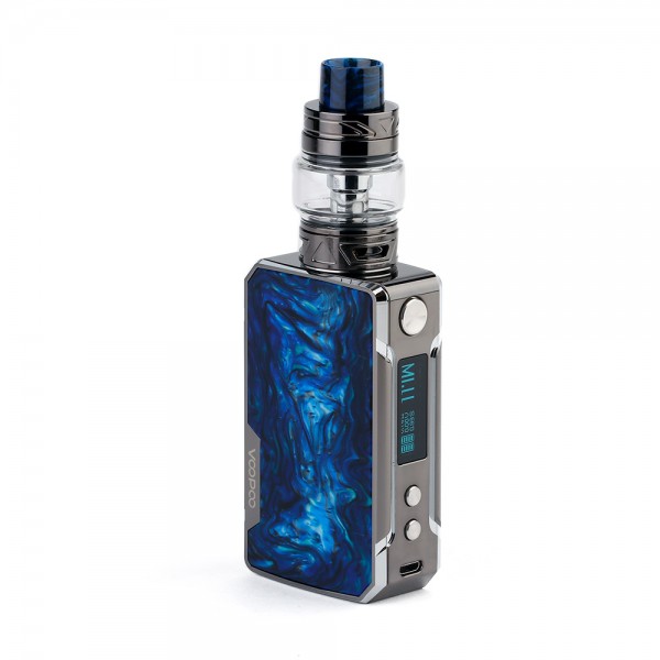 Original 117W VOOPOO Drag Mini Platinum Edition TC Box Mod Kit 4400 mAh with UFORCE T2 Tank free shipping