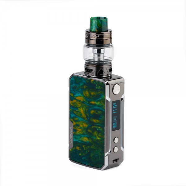 Original 117W VOOPOO Drag Mini Platinum Edition TC Box Mod Kit 4400 mAh with UFORCE T2 Tank free shipping