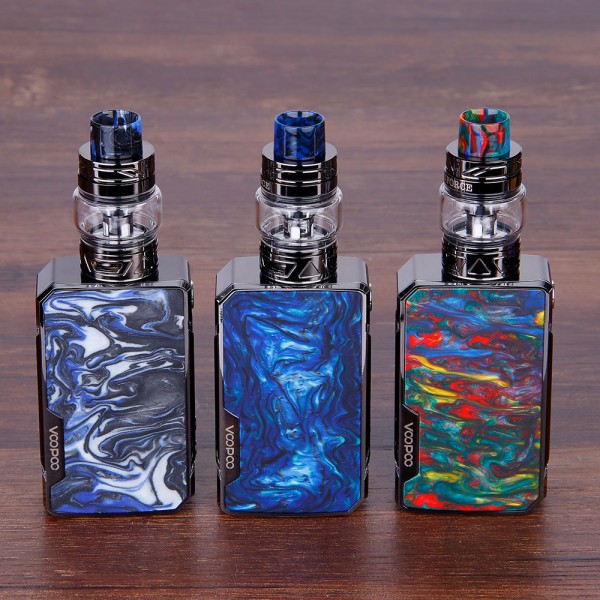 Original 117W VOOPOO Drag Mini Platinum Edition TC Box Mod Kit 4400 mAh with UFORCE T2 Tank free shipping