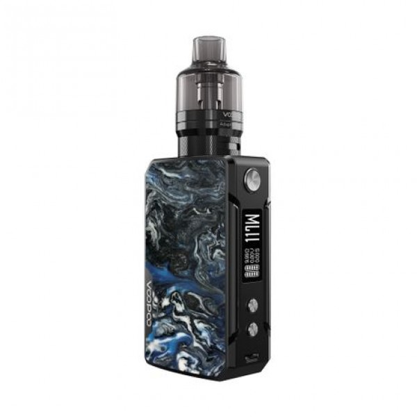 Original 117W VOOPOO Drag Mini Refresh Edition TC Box Mod Starter Kit With PNP Tank 4400mAh free shipping