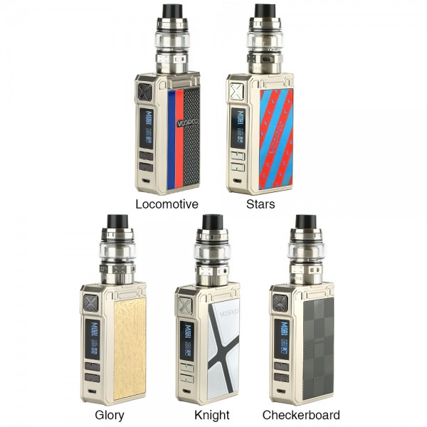 Original 180W VOOPOO Alpha Zip TC Box Mod Kit with Maat Tank free shipping