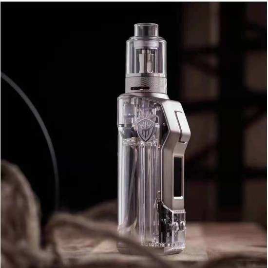 Original 80W Rincoe Jellybox Mini Transparent Box Mod Starter Kit with Jellytank 4.8ml free shipping