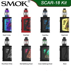 Original 230W SMOK SCAR-18 Box Mod Starter Kit free shipping