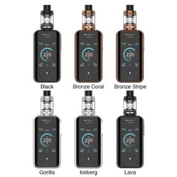 Original 220W Vaporesso Luxe II TC Box Mod Starter Kit with NRG-S Tank free shipping