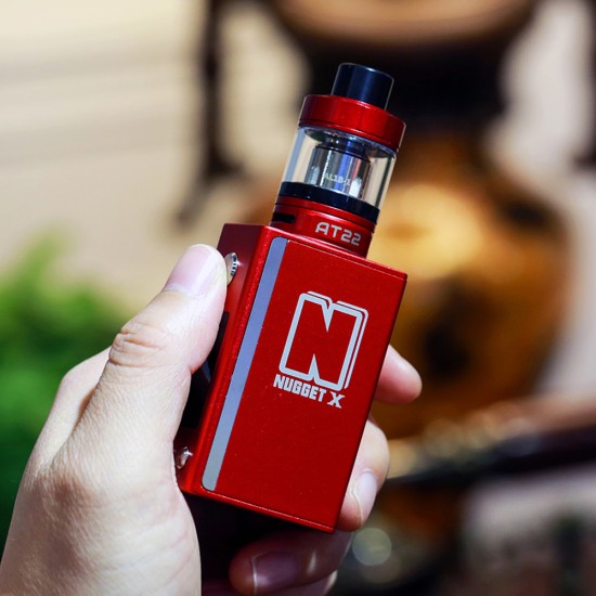 Original 50W Artery Nugget X with AT22 TC Starter Kit 2000mAh free shipping