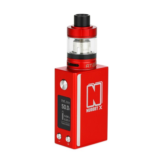 Original 50W Artery Nugget X with AT22 TC Starter Kit 2000mAh free shipping