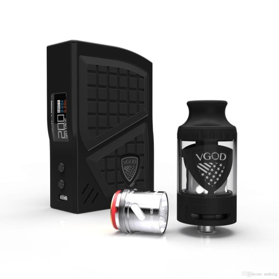 Original 200W VGOD Pro TC Box Mod Starter Kit free shipping