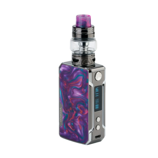 Original 117W VOOPOO Drag Mini Platinum Edition TC Box Mod Kit 4400 mAh with UFORCE T2 Tank free shipping