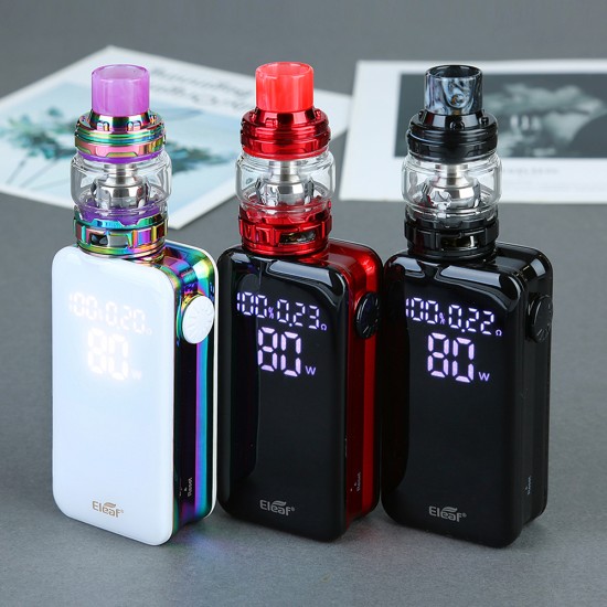 Original 80w Eleaf iStick NOWOS Kit with ELLO Duro 4400mAh free shipping