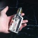 Original 228W Rincoe Jellybox Transparent Box Mod Starter Kit with Jellytank 4.8ml free shipping