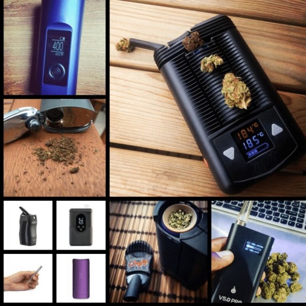 Mighty Dry Herb Waxy Concentrates Portable Vaporizer free shipping