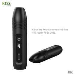 Original Kingtons BLK Kiss Dry Herb Vaporizer Vape Pen 1600mA free shipping