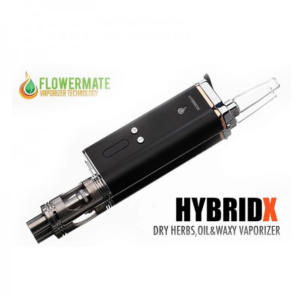 Original Flowermate Hybrid X Wax/Oil/Dry Herb Vaporizer (free shipping)