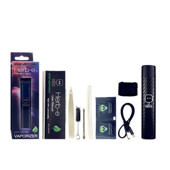 Original Migvapor Herb-E Micro Dry Herb Vaporizer 1200mAh free shipping