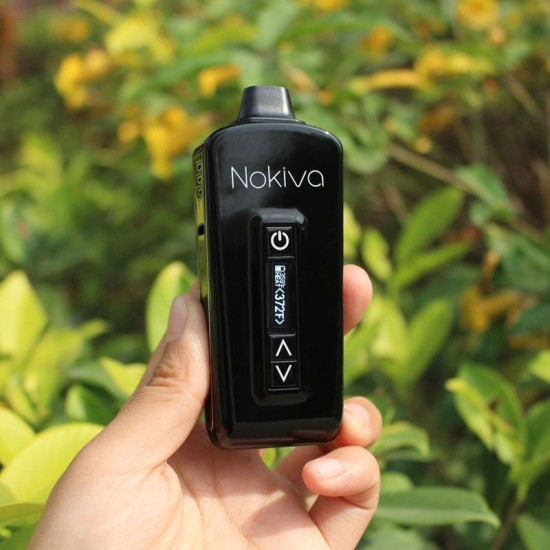 Original Airis Herbva Nokiva Dry Herb Vaporizer with OLED Digital Display Built-in 2200mAh Battery Capacity  (free shipping)