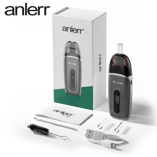 Original Anlerr Aurola Dry Herb Vaporizer Dab Wax Vape Pen free shipping