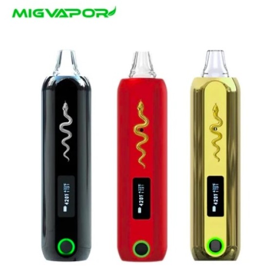 Original Migvapor Khan Precision Dry Herb Vaporizer Kit 2200 mAh free shipping