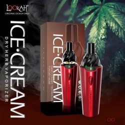 Original Lookah ICECREAM Portable Dry Herb Vaporizer E-Neil Evaporator free shipping