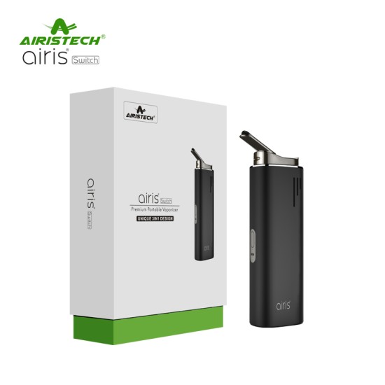 Original Airis Switch 3 In 1 CBD Dry Herb Wax Vaporizer 2200mah  (free shipping)