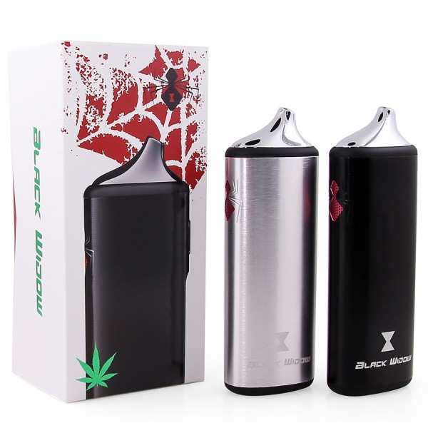 Original Kingtons Black Widow Dry Herb Wax Vaporizer Kit free shipping