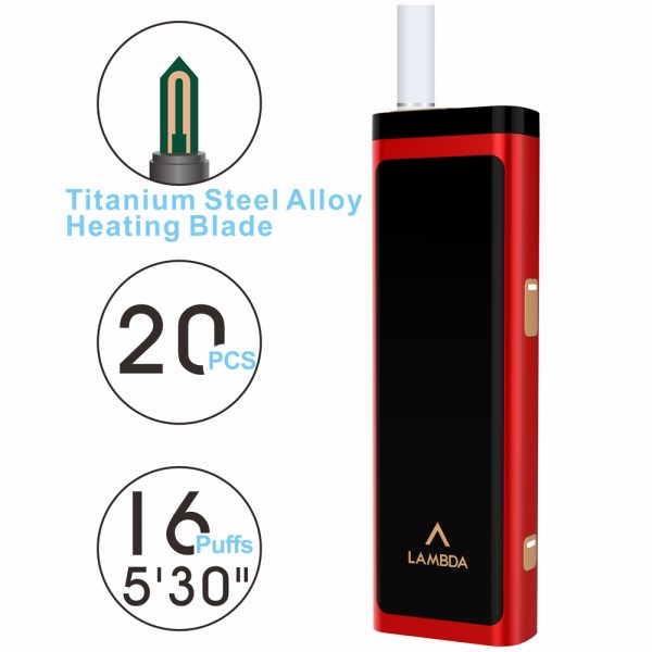 Original LAMBDA T3 Heat Not Burn HNB Tobacco Heating Smokefree Device free shipping