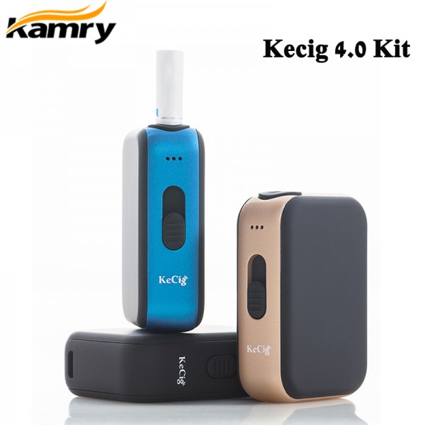 Original Kamry Kecig 4.0 Heat Not Burn Tabacco Heating Box Kit Without The Tobacco Stick free shipping