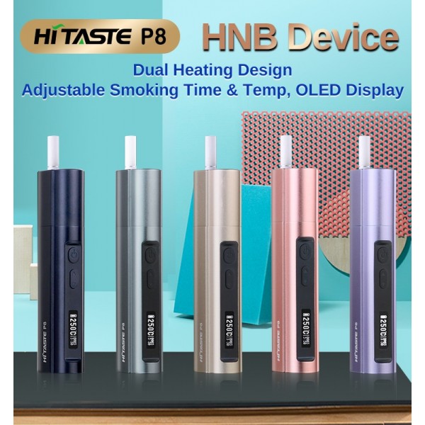 Original Hitaste P8 HNB Heat Not Burn Tobacco Cigarette Heating Device free shipping