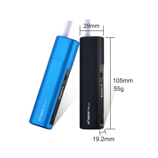 Original Hitaste P6 Mini Heat Not Burn Tobacco Cigarette Heating Device free shipping