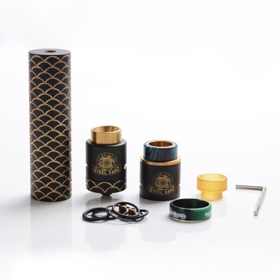 Original Steel Vape Sebone Mech Tube Mod Kit with RDA free shipping