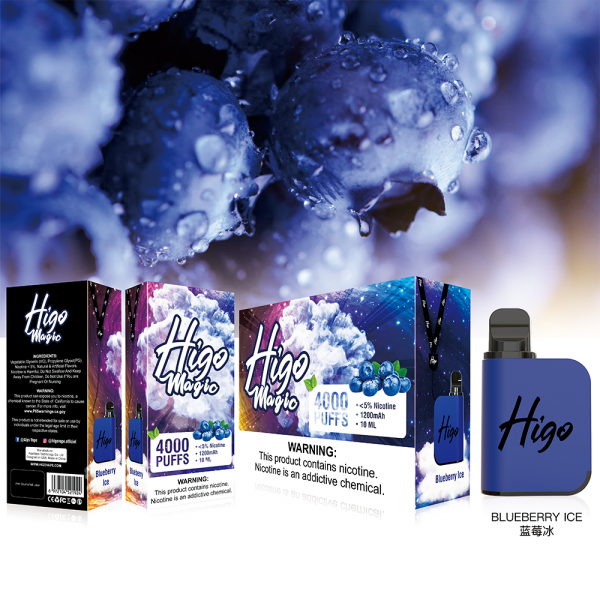 Original FLIEVAPE MAGIC Higo Rechargeable Disposable Vape Device 4000puffs 1200mah (free shipping)