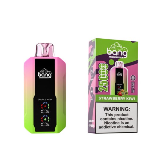 Original Bang Disposable Rechargeable Vape Device 25,000 puffs (Free Shipping Worldwide)