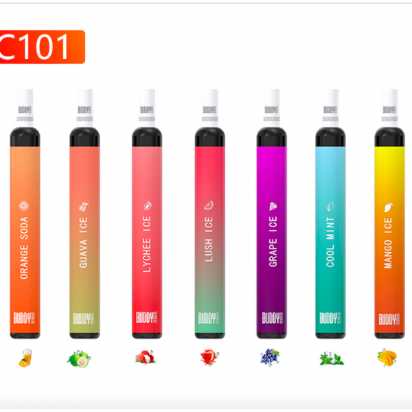 Original Buddyvape B-SNIKE Disposable Vape Device Pen 450mAh 650puffs (free shipping)